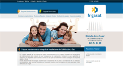 Desktop Screenshot of frigasat.com