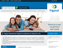Tablet Screenshot of frigasat.com